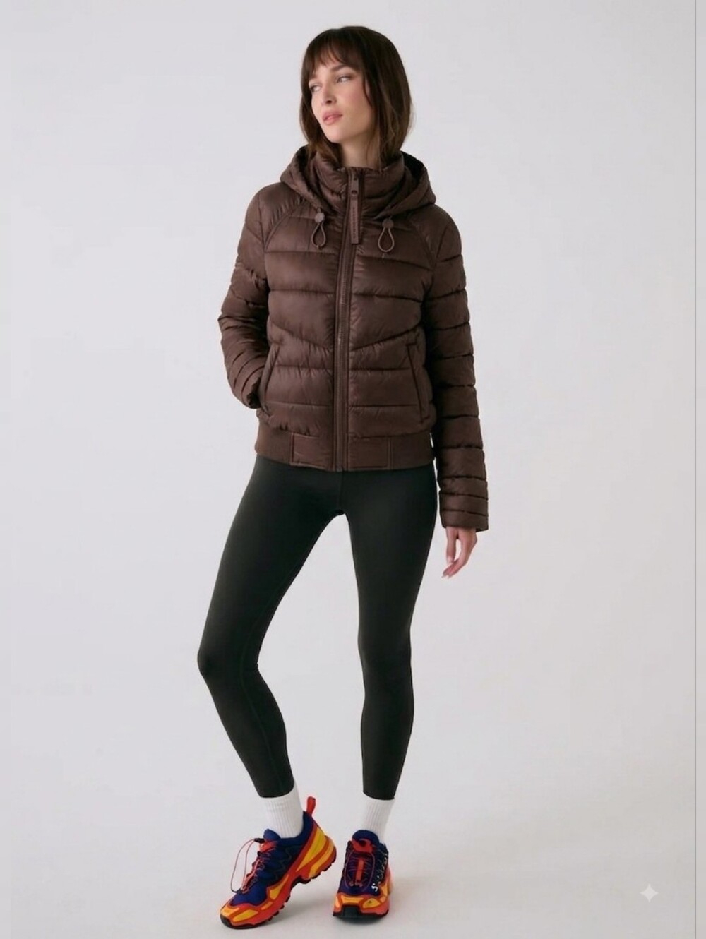 NWT Lole Java Lightweight Eli Synth Down Bomber Jacket Size XS